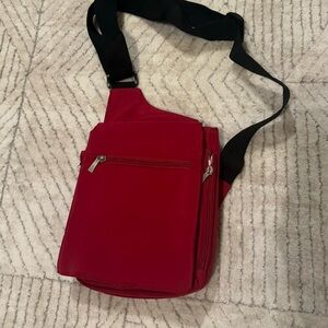 Travelon Red Crossbody Bag